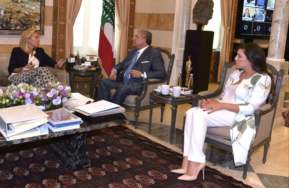 Special Coordinator Kaag Meets Interior Minister Nohad Mashnouk 
