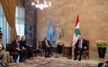 Secretary-General’s press encounter following his meeting with H.E. Excellency General Joseph Aoun, President of the Republic of Lebanon  