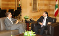 Acting UN Special Coordinator Pernille Dahler Kardel Meets Prime Minister Saad Hariri