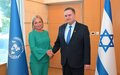 UN Special Coordinator Jeanine Hennis-Plasschaert Visits Israel