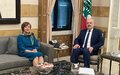 UN Special Coordinator Holds Round of Meetings in Lebanon