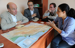 SCL Plumbly Discusses with UNHCR Situation of Syrian Refugees in the Bekaa (September 2012)
